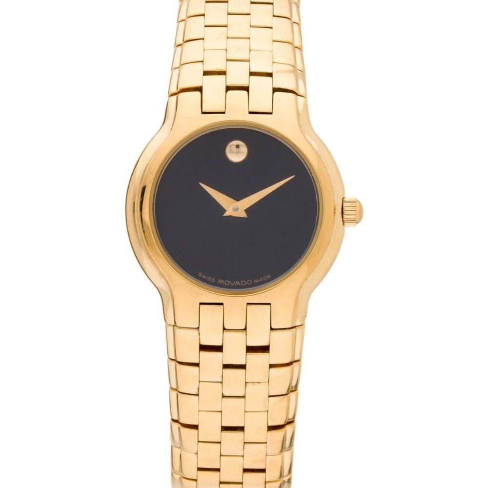 Movado 18k Gold 26mm Watch